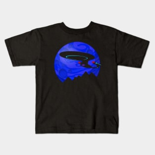 Enterprise D Planetfall Kids T-Shirt